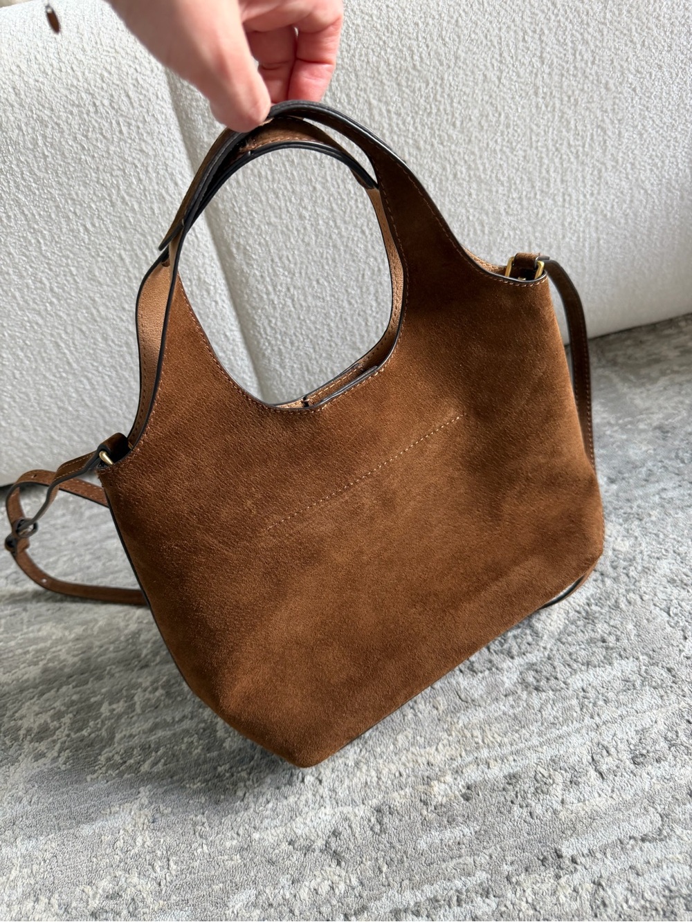 Zara leather mini tote bag - Picture 2 of 5